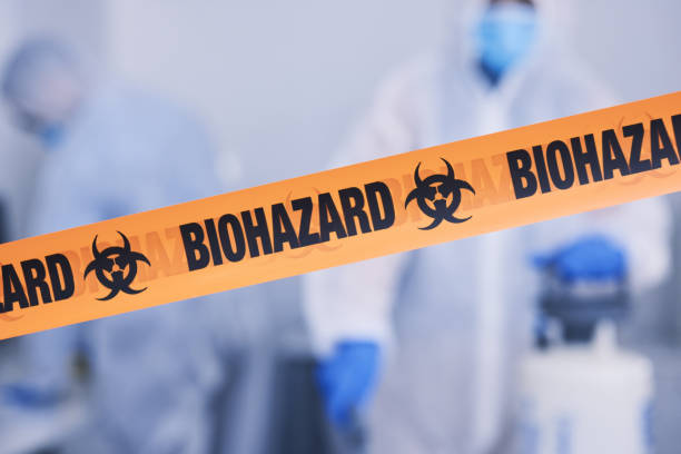 Professional Biohazard technician working in Calverton, NY